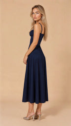 Carys | Women’s Floral Midi Dress | Elegant Everyday Romance