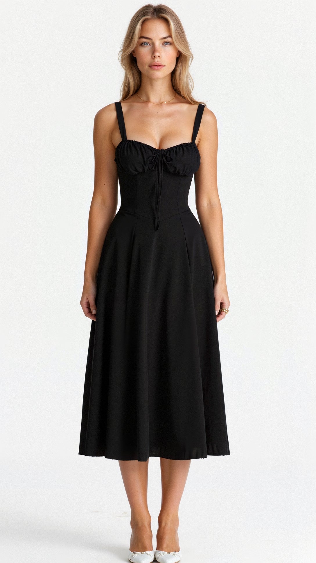 Carys | Women’s Floral Midi Dress | Elegant Everyday Romance