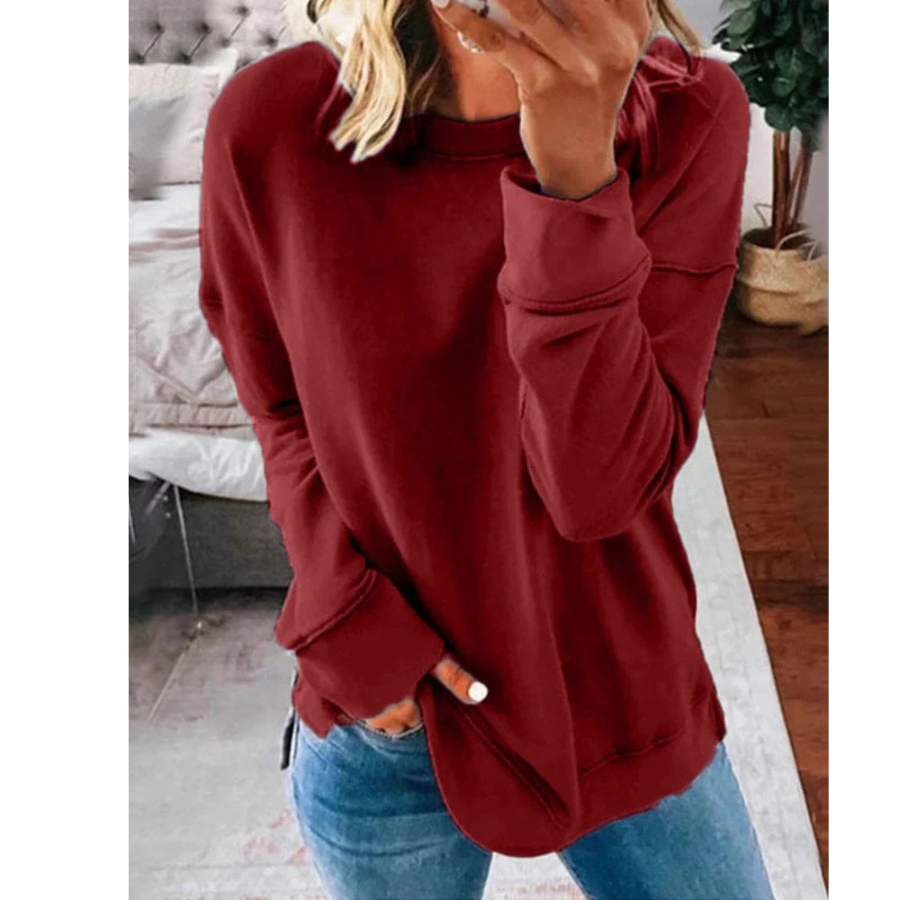 Sybil | Plain Sweatshirt | Soft and Minimal