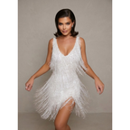 Alice | Fringe Party Dress | Elegant and Eye-Catching