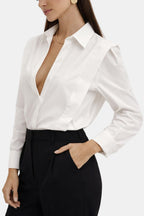 Mary | Women's Tailored Button Down Shirt | Classic Sophisticated Style