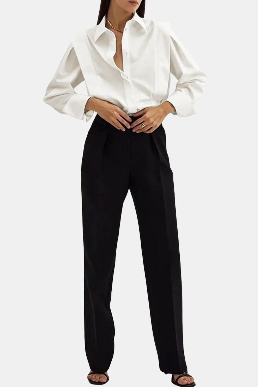 Mary | Women's Tailored Button Down Shirt | Classic Sophisticated Style