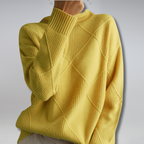 Aurelia | Women's Turtleneck Cashmere Sweater, Luxury Soft Knit Winter Pullover