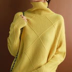 Aurelia | Women's Turtleneck Cashmere Sweater, Luxury Soft Knit Winter Pullover