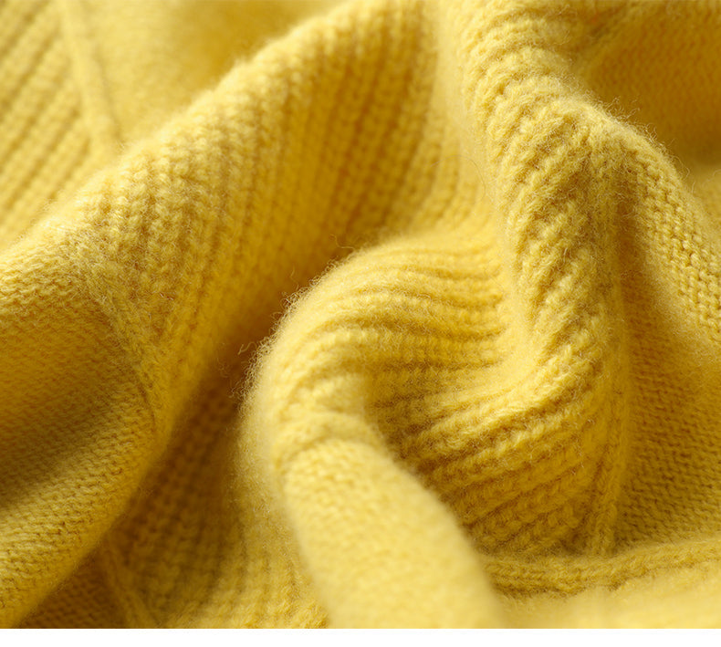 Aurelia | Women's Turtleneck Cashmere Sweater, Luxury Soft Knit Winter Pullover