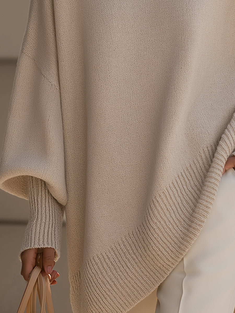 Alexandra | Women's Oversized Sweater, Relaxed Knit Winter Casual Pullover