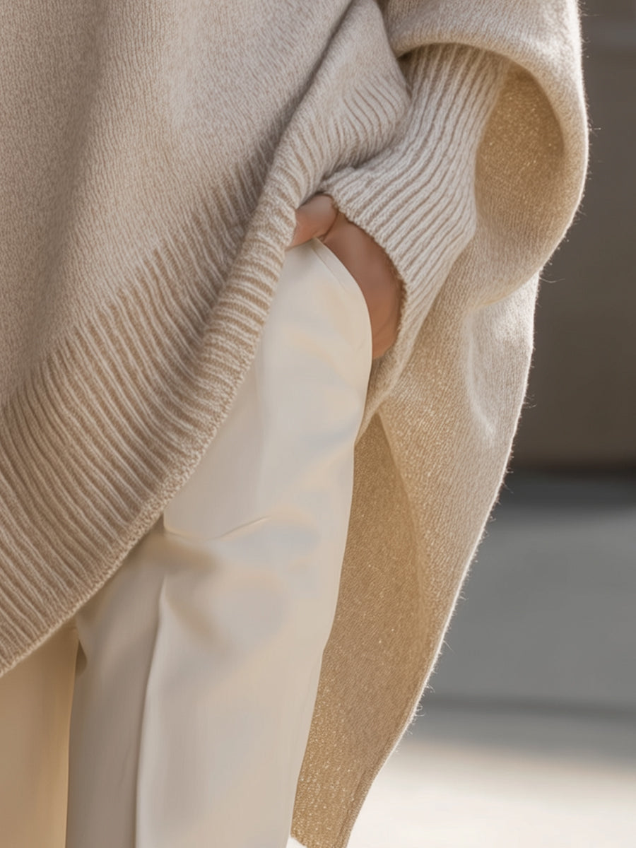 Alexandra | Women's Oversized Sweater, Relaxed Knit Winter Casual Pullover