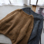 Lola | Women's Soft Knit Sweater, Cashmere Blend Winter Pullover for Casual Wear