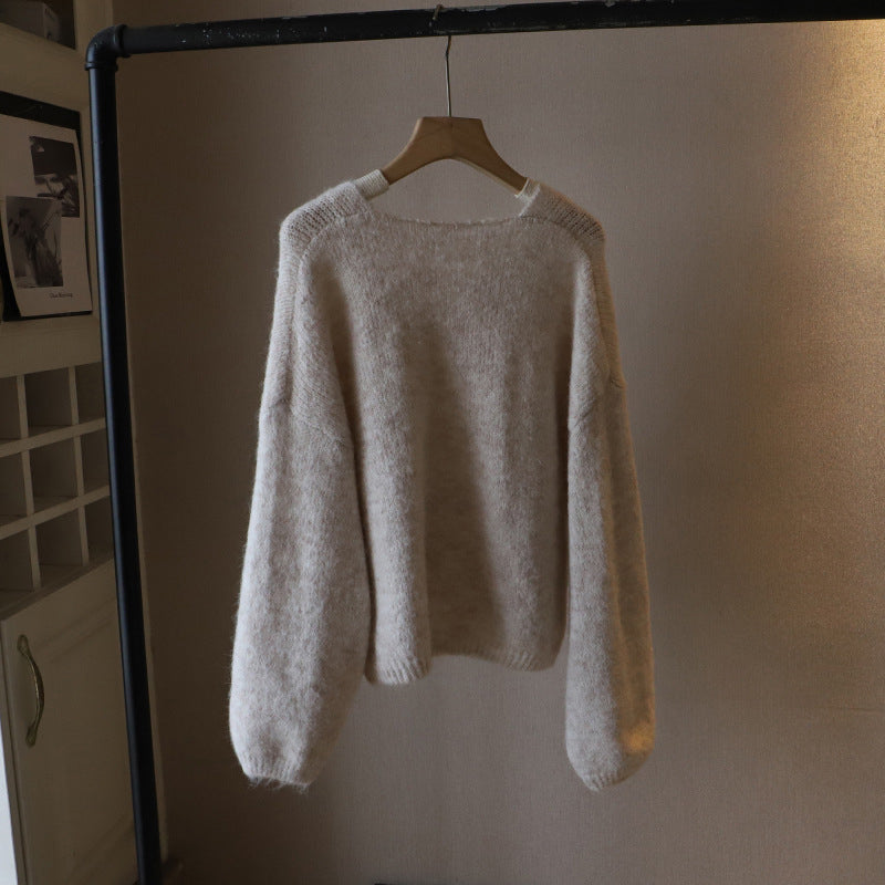 Lola | Women's Soft Knit Sweater, Cashmere Blend Winter Pullover for Casual Wear