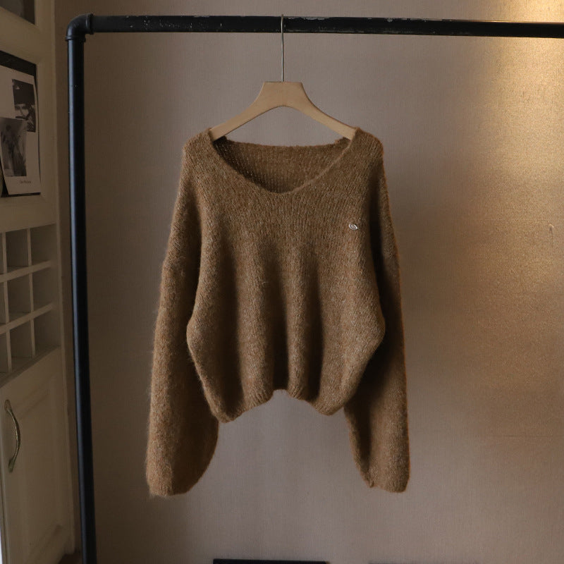 Lola | Women's Soft Knit Sweater, Cashmere Blend Winter Pullover for Casual Wear