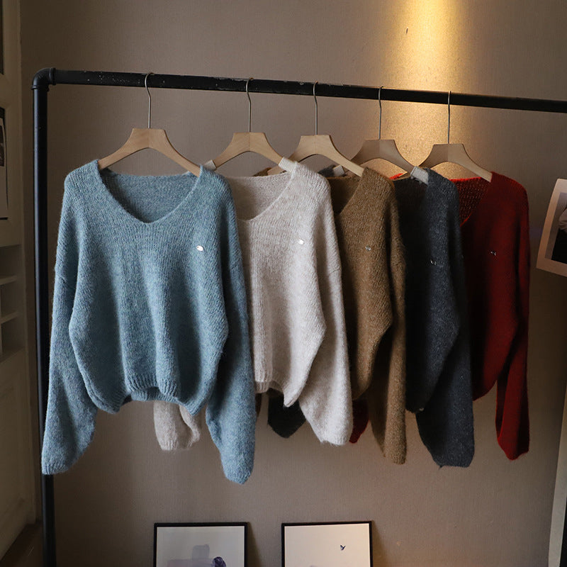 Lola | Women's Soft Knit Sweater, Cashmere Blend Winter Pullover for Casual Wear