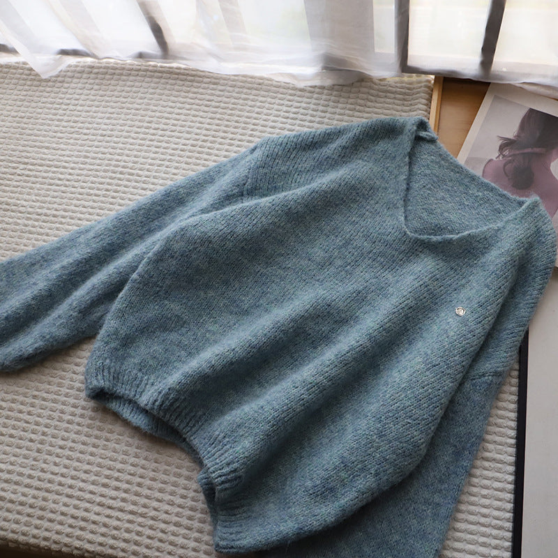 Lola | Women's Soft Knit Sweater, Cashmere Blend Winter Pullover for Casual Wear