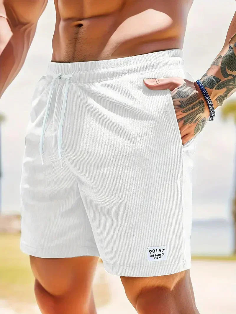 Gabrio | Men’s Corduroy Summer Shorts | Lightweight and Relaxed