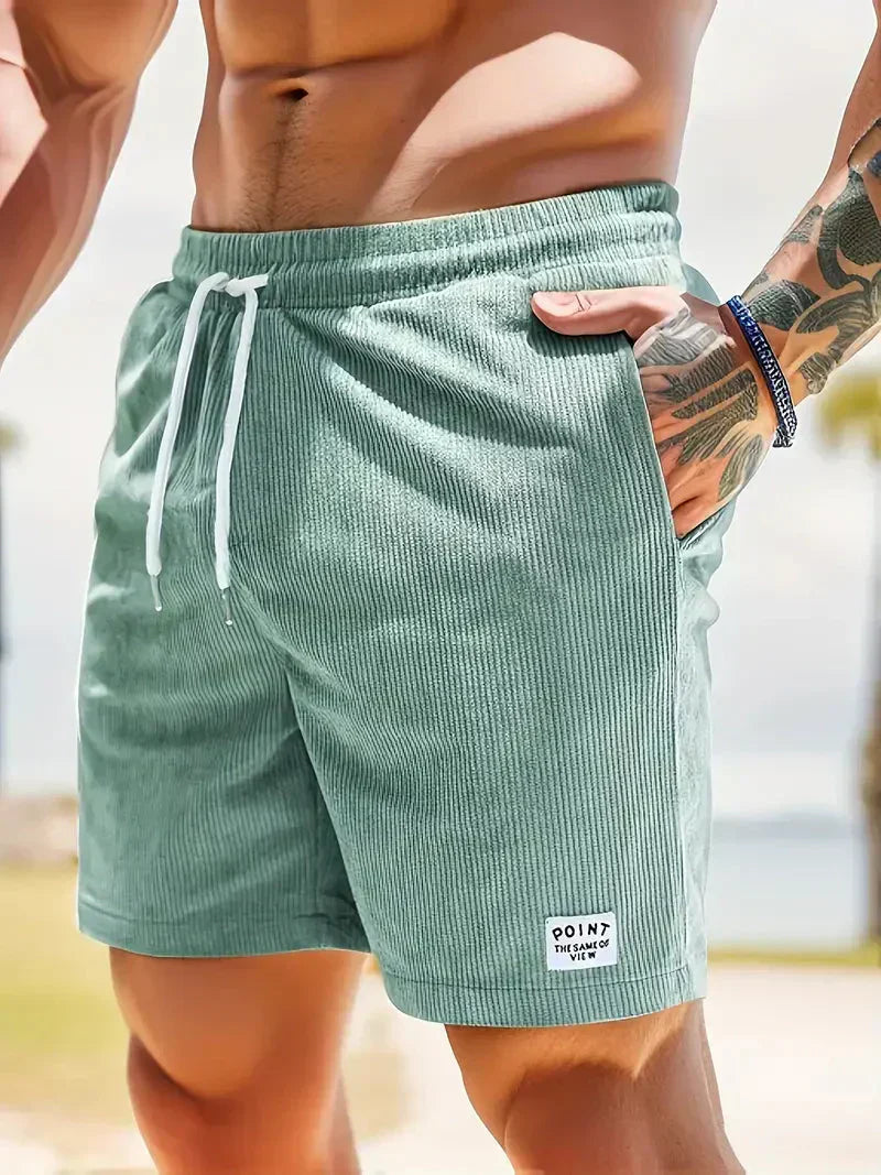 Gabrio | Men’s Corduroy Summer Shorts | Lightweight and Relaxed