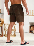 Gabrio | Men’s Corduroy Summer Shorts | Lightweight and Relaxed