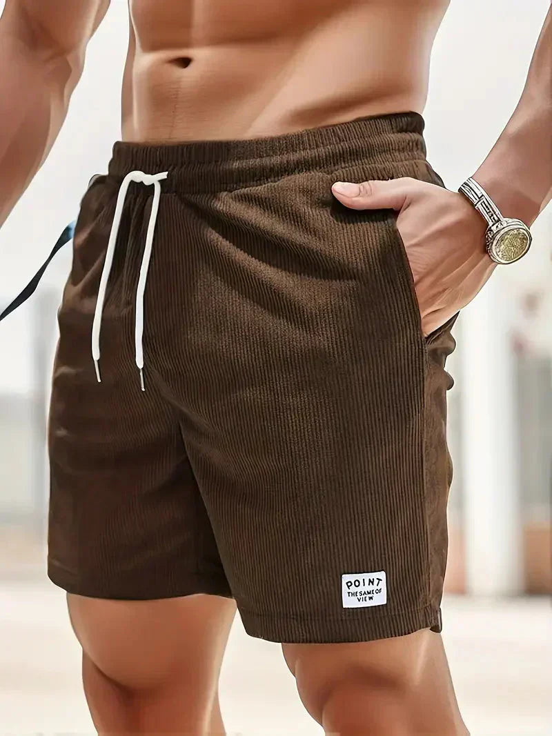 Gabrio | Men’s Corduroy Summer Shorts | Lightweight and Relaxed