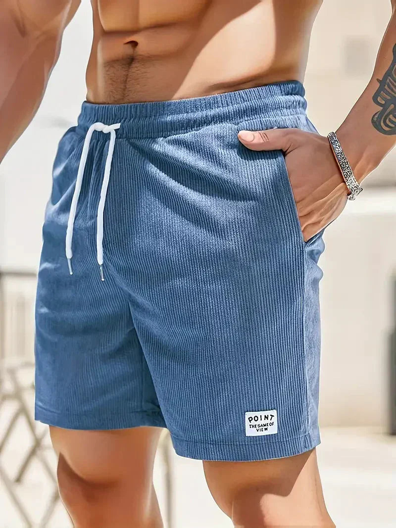 Gabrio | Men’s Corduroy Summer Shorts | Lightweight and Relaxed