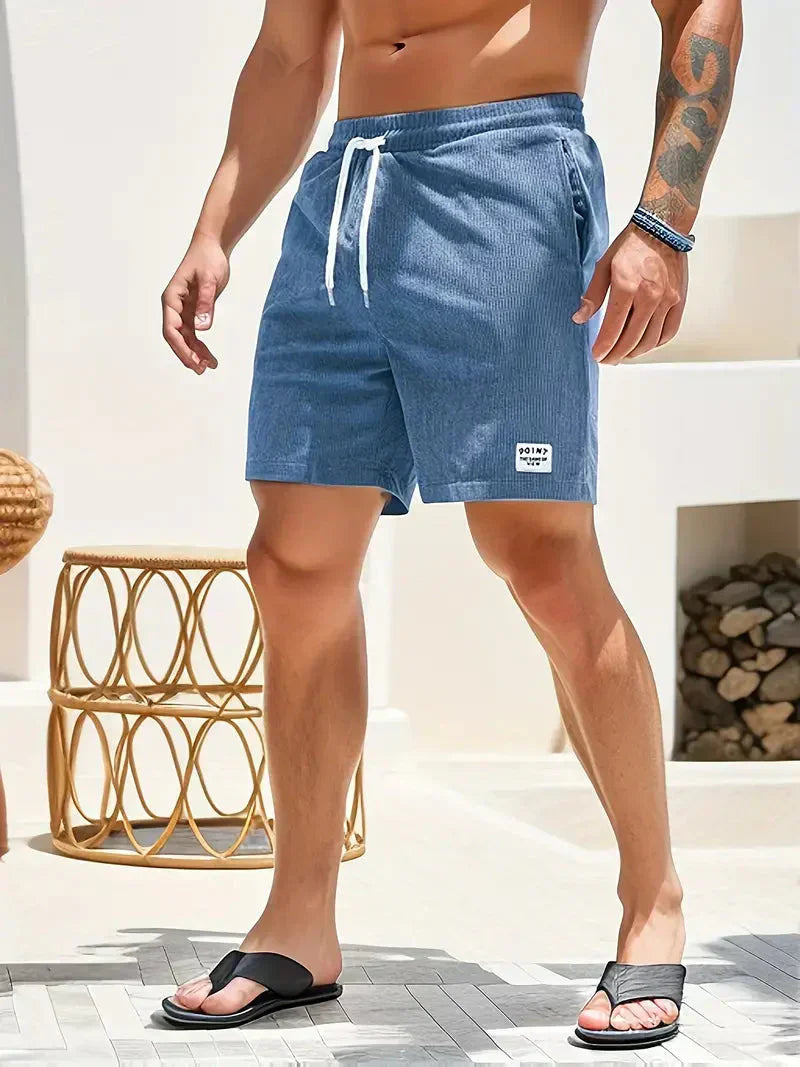 Gabrio | Men’s Corduroy Summer Shorts | Lightweight and Relaxed