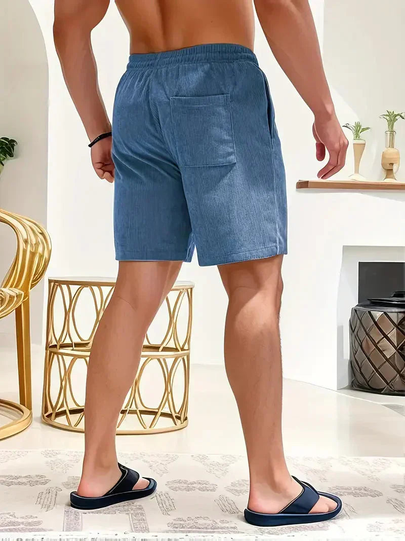 Gabrio | Men’s Corduroy Summer Shorts | Lightweight and Relaxed
