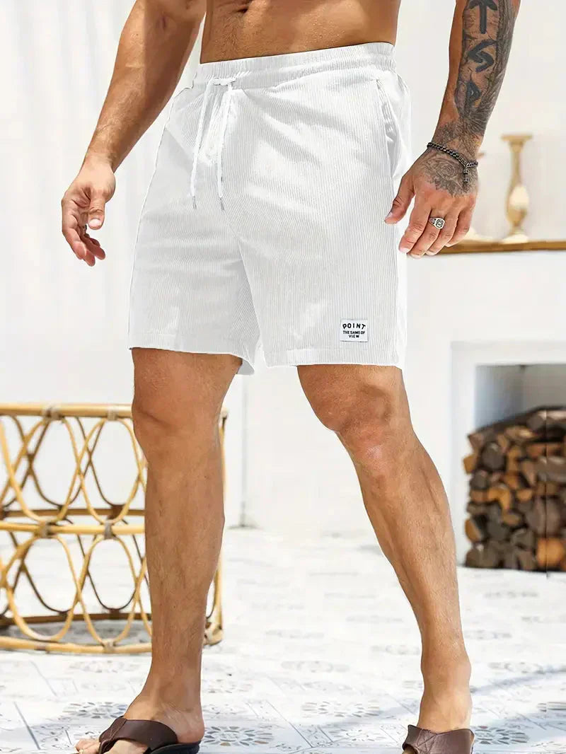 Gabrio | Men’s Corduroy Summer Shorts | Lightweight and Relaxed
