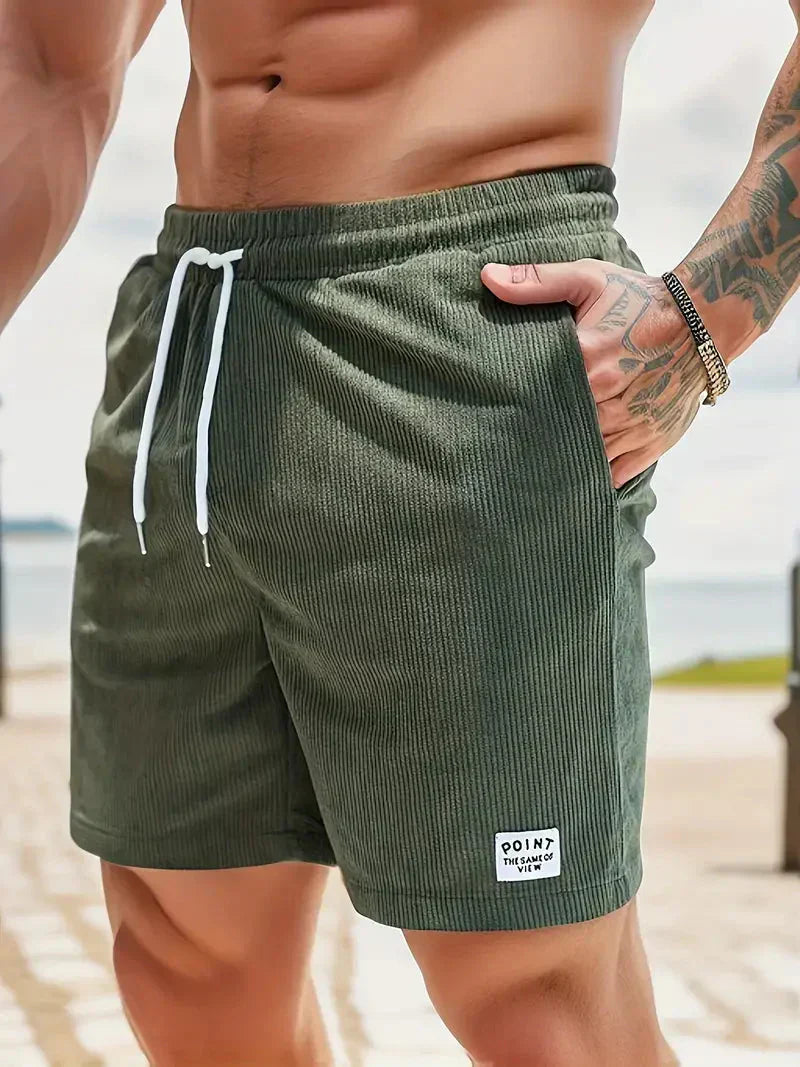 Gabrio | Men’s Corduroy Summer Shorts | Lightweight and Relaxed