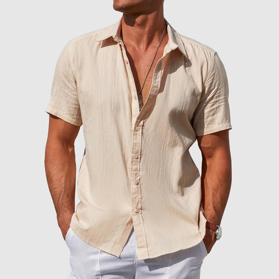 William | Men’s Lightweight Short Sleeve Shirt | Effortless and Breathable Style