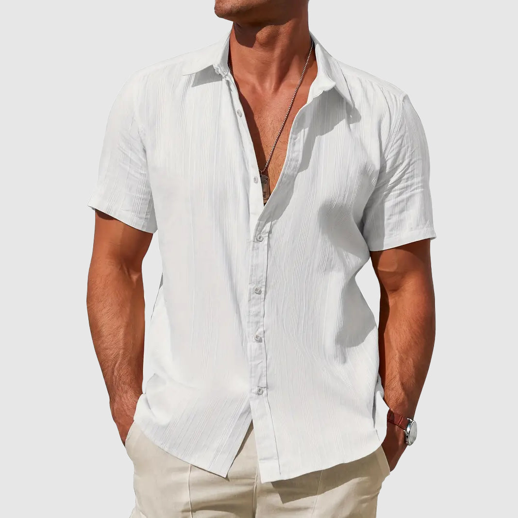 William | Men’s Lightweight Short Sleeve Shirt | Effortless and Breathable Style