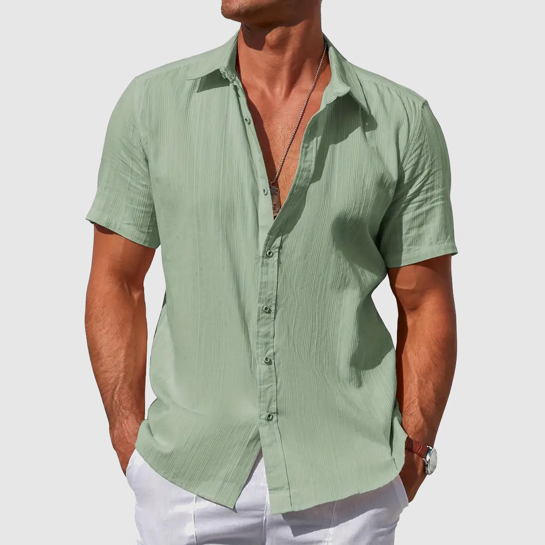 William | Men’s Lightweight Short Sleeve Shirt | Effortless and Breathable Style
