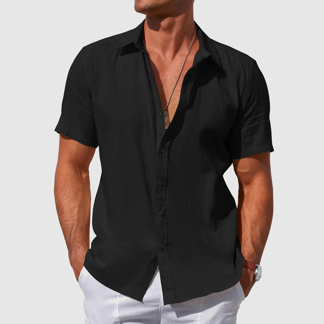 William | Men’s Lightweight Short Sleeve Shirt | Effortless and Breathable Style
