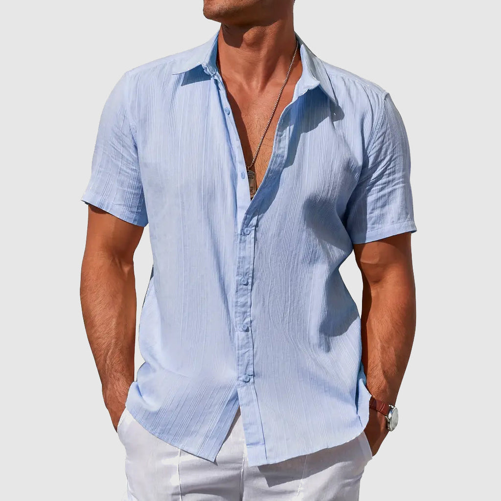 William | Men’s Lightweight Short Sleeve Shirt | Effortless and Breathable Style
