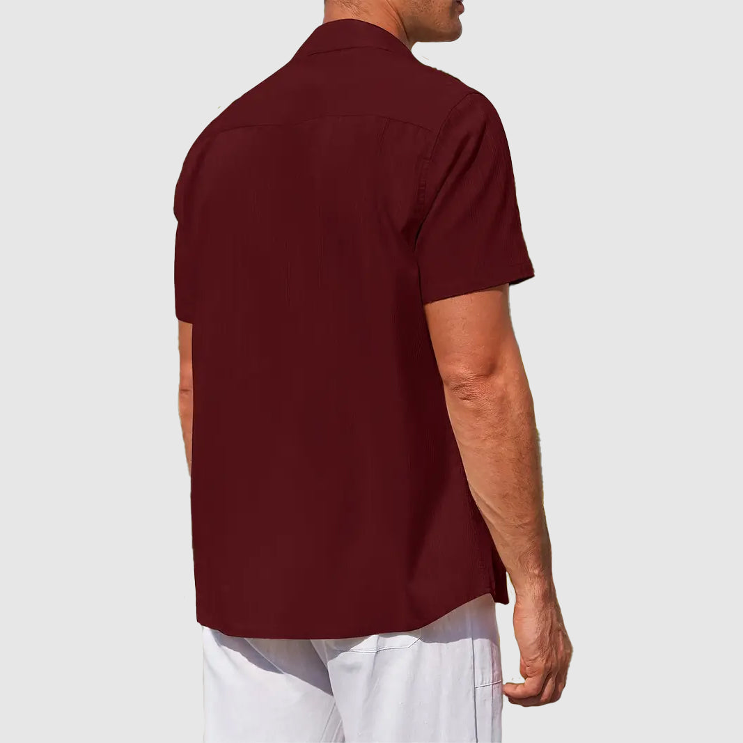 William | Men’s Lightweight Short Sleeve Shirt | Effortless and Breathable Style
