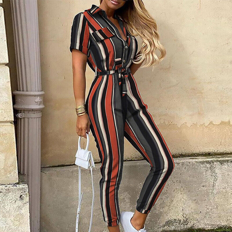 Olivia | Women’s Tie-Waist Ankle-Length Jumpsuit | Effortless Elegance for Every Occasion