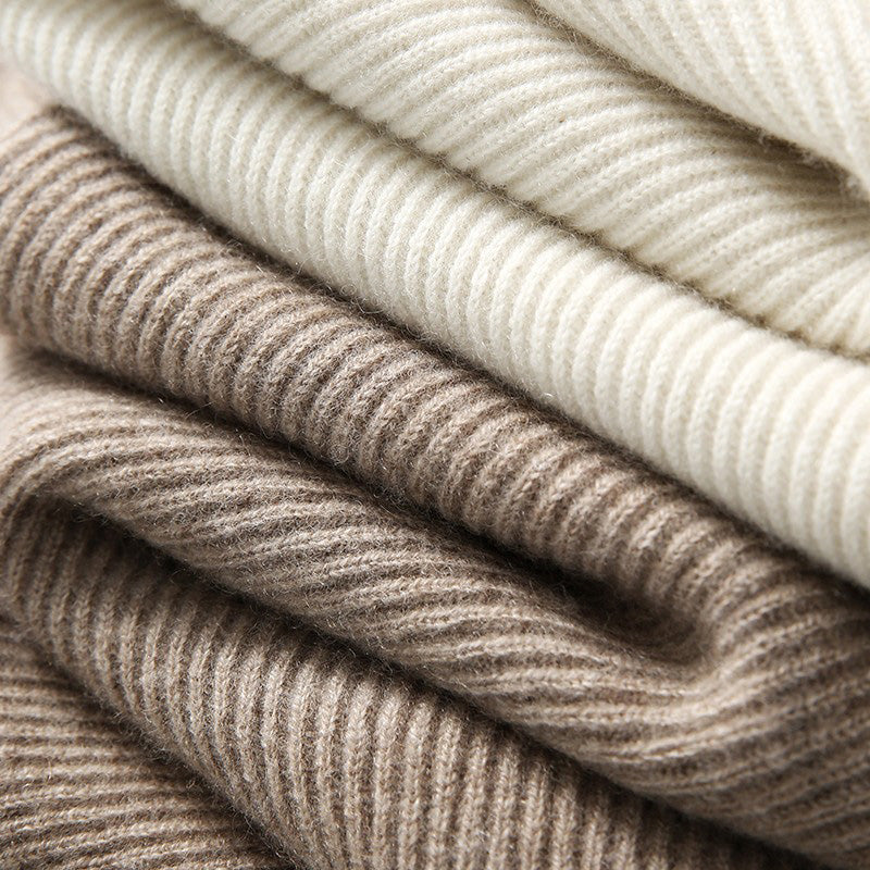 Giulia | Women's Hooded Cashmere Knit Sweater, Thermal Winter Pullover for Casual Wear