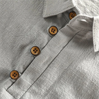 Freddie | Men’s Linen Short Sleeve Polo Shirt | Breathable and Effortless