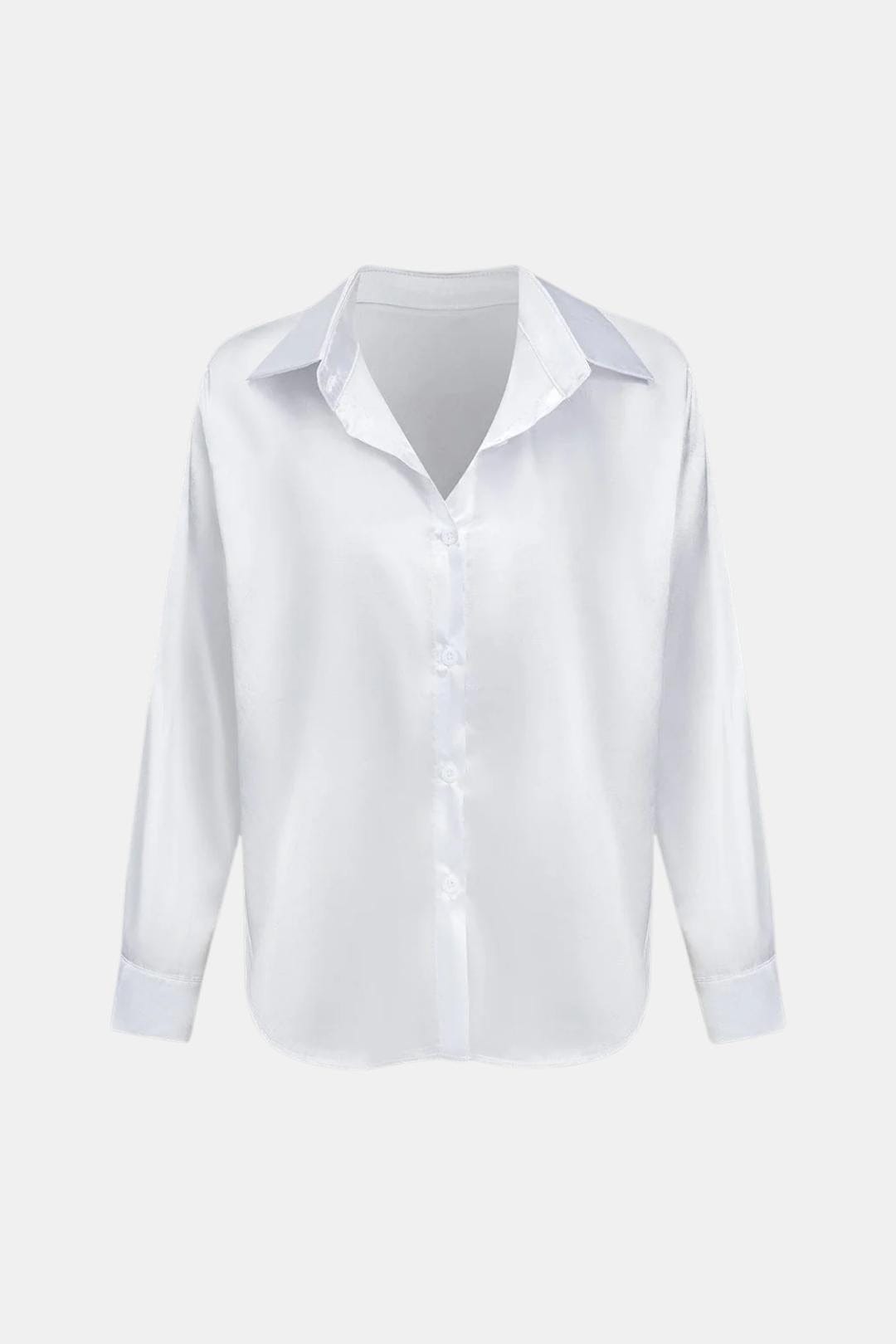 Agnes | Women's Classic Long Sleeve Blouse | Timeless Everyday Elegance