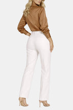 Agnes | Women's Classic Long Sleeve Blouse | Timeless Everyday Elegance