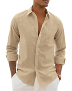 William | Men’s Lightweight Long Sleeve Shirt | Casual Chic Everyday Essential