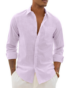 William | Men’s Lightweight Long Sleeve Shirt | Casual Chic Everyday Essential