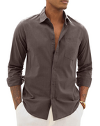 William | Men’s Lightweight Long Sleeve Shirt | Casual Chic Everyday Essential