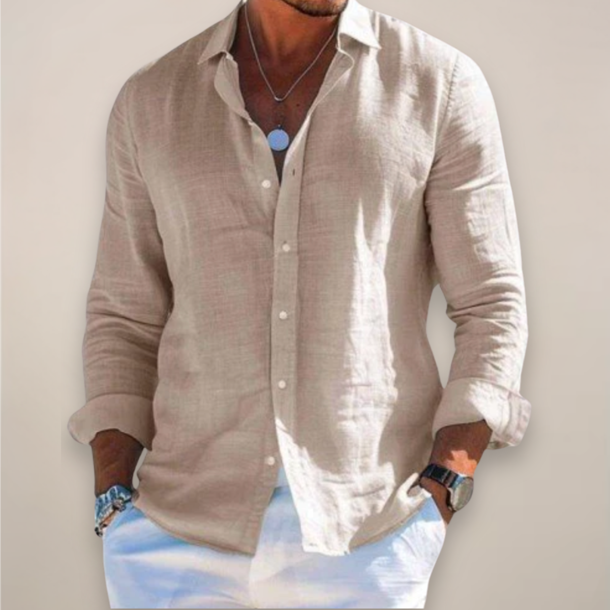 Daniel | Men’s Classic Long Sleeve Shirt | Smart and Timeless