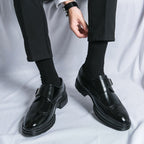 Alexander | Men’s Wingtip Monk Strap Brogue Dress Shoes | Bold and Refined