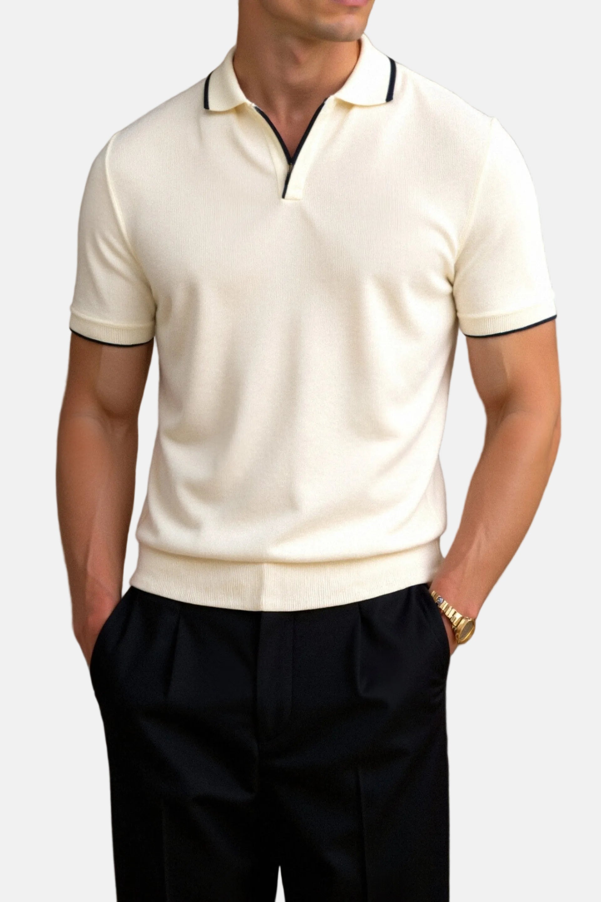 Nicholas | Men’s Slim Fit Polo Shirt | Modern and Refined