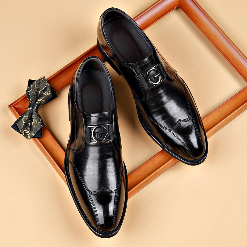 Owen | Men’s Classic Loafers Dress Shoes | Timeless and Versatile Elegance