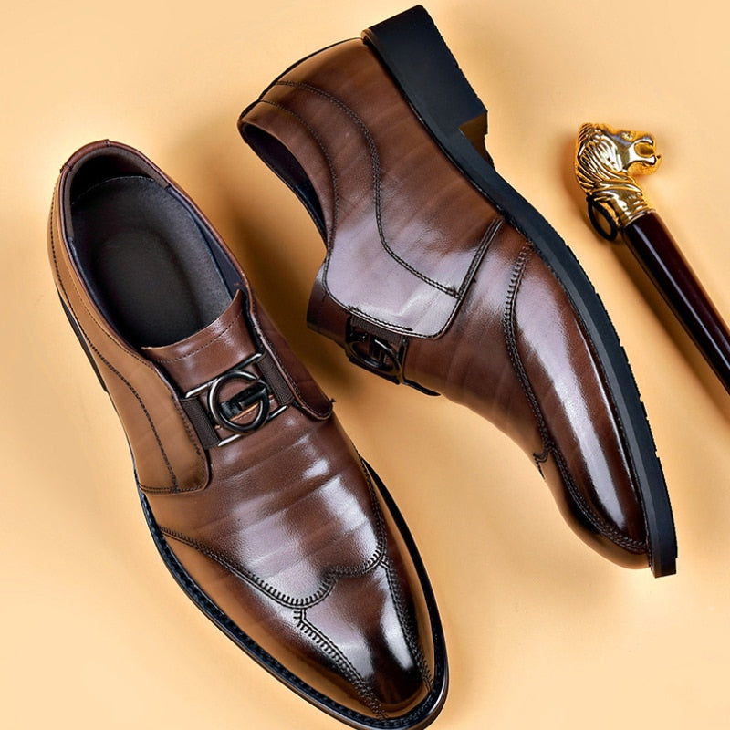 Owen | Men’s Classic Loafers Dress Shoes | Timeless and Versatile Elegance