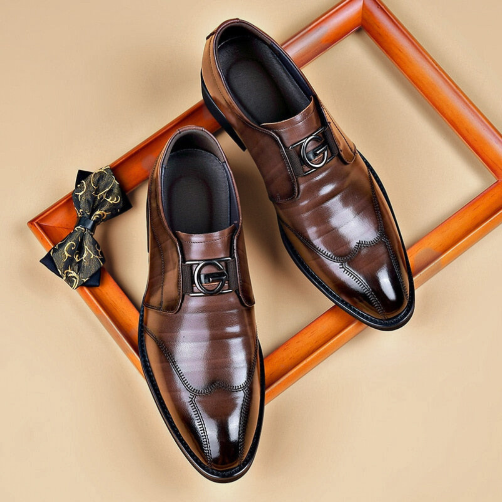 Owen | Men’s Classic Loafers Dress Shoes | Timeless and Versatile Elegance