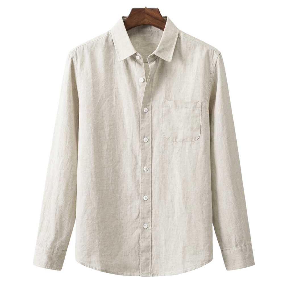 Daniel | Men’s Linen Shirt | Lightweight Summer Essential for Effortless Style