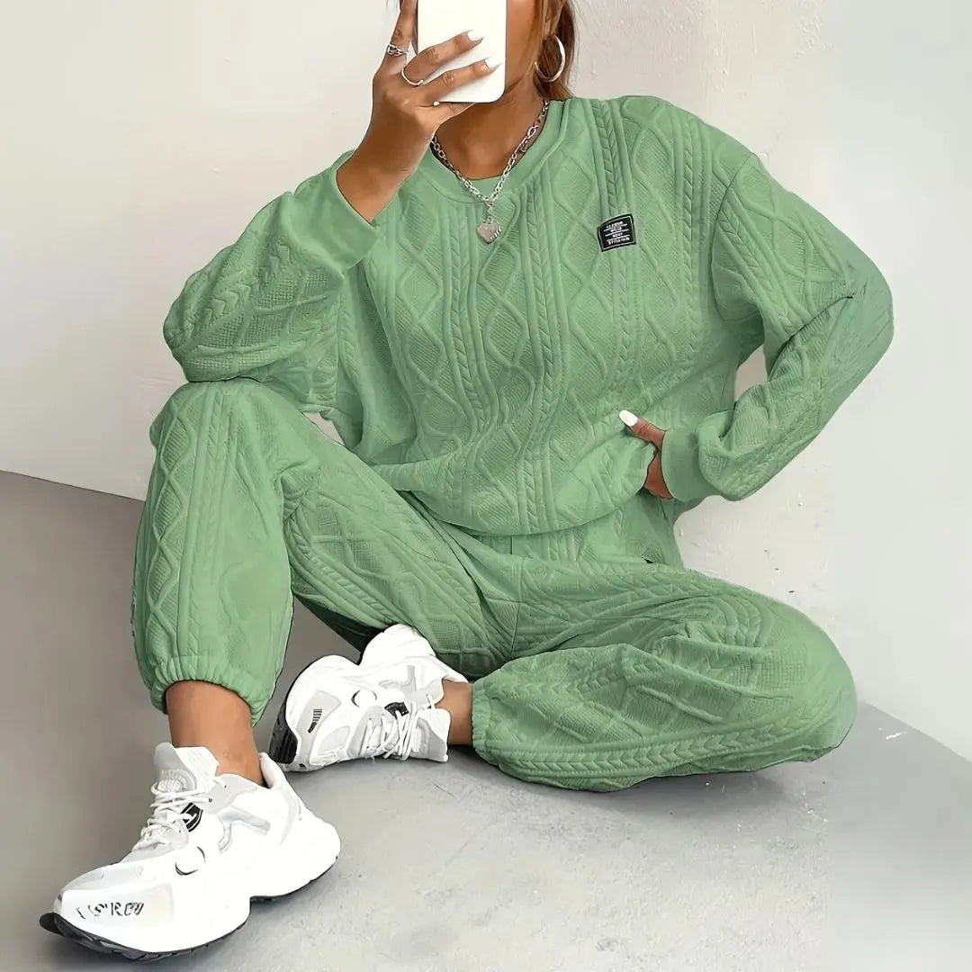 Ayla | 2‑Piece Pantsuit Set | Polished Match with Modern Ease