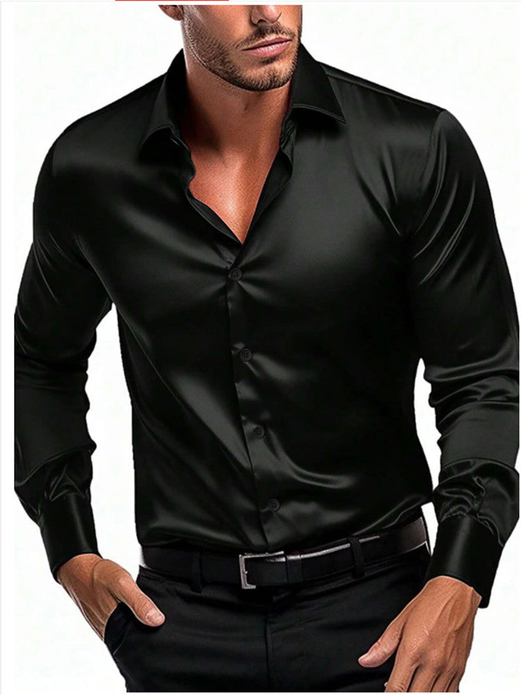 Nicola | Men's Silk Shirt | Timeless Elegance with Luxurious Comfort