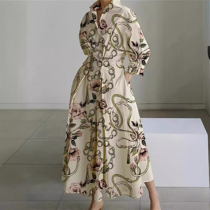 Beatrice | Front Wrap Collared Maxi Dress | Sophisticated and Timeless
