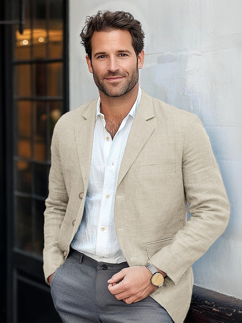 Ryan | Men's Casual Linen Blazer | Lightweight Sophistication for Every Occasion